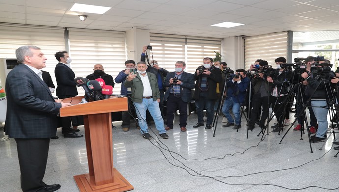 BAŞKAN BEYAZGÜL’DEN BASIN AÇIKLAMASI