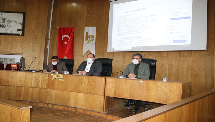 Viranşehir Belediye Başkanı Salih Ekinci Başkanlığında Meclis Toplantısı Yapıldı