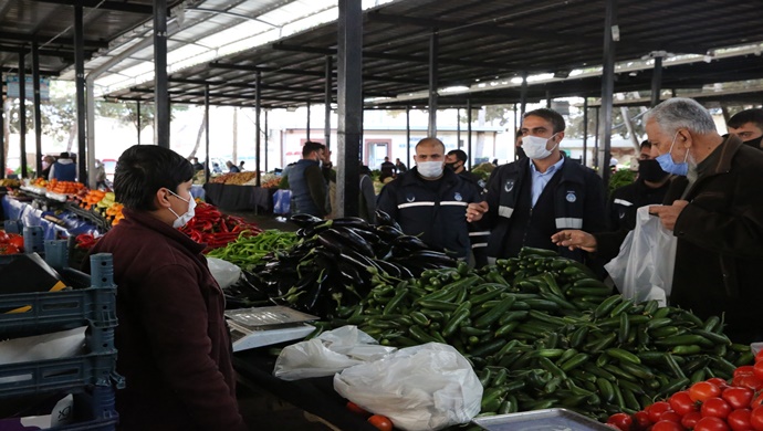 HALİLİYE’DE ZABITA, DENETİMLERİNİ YOĞUNLAŞTIRDI