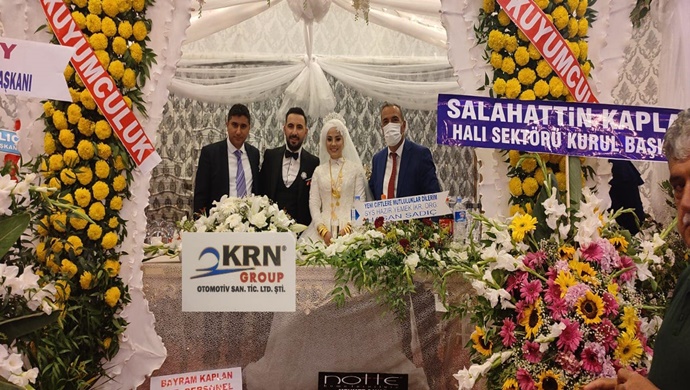 HÜSEYİN KIRAN, YAĞCI VE ASLAN AİLELERİN MUTLU GÜNÜNE KATILDI