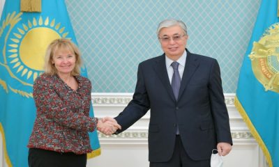 Kassym-Jomart Tokayev receives EU Special Representative for Central Asia Terhi Hakala