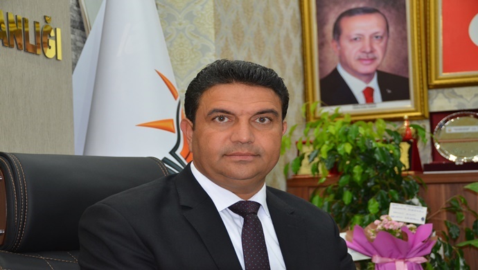 AK Parti Karaköprü İlçe Başkanı Sait Ağan, Regaib Kandilini kutladı