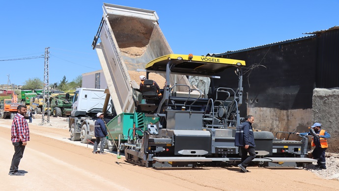EVREN SANAYİ 33. CADDE’DE ASFALT ÇALIŞMASI BAŞLADI