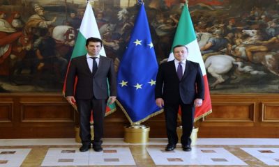 Министър-председателят Кирил Петков се срещна с италианския премиер Марио Драги