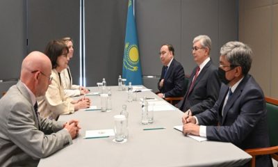 Касым-Жомарт Токаев принял специального представителя Генерального секретаря ООН и главу Миссии ООН по содействию Афганистану Дебору Лайонс