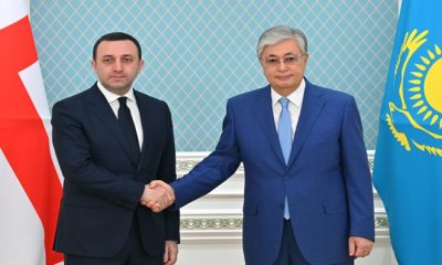 Глава государства принял Премьер-министра Грузии Ираклия Гарибашвили