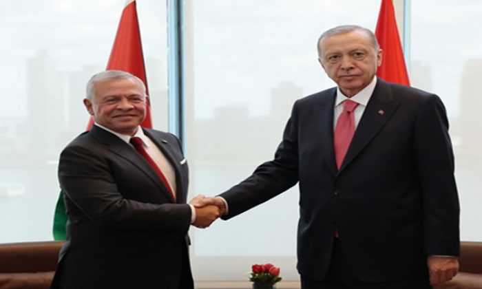 Cumhurbaşkanı Erdoğan, Ürdün Kralı II. Abdullah’la bir araya geldi