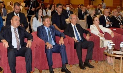 Cumhurbaşkanı Ersin Tatar eşi Sibel Tatar ile birlikte, Cumhurbaşkanlığı himayesinde gerçekleşen Turizm ve Ekonomi Çalıştayı’na katıldı