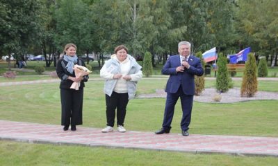 В Тульской области при поддержке «Единой России» на территории областной больницы создан новый сквер