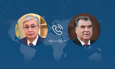 Состоялся телефонный разговор Главы государства с Президентом Таджикистана Эмомали Рахмоном