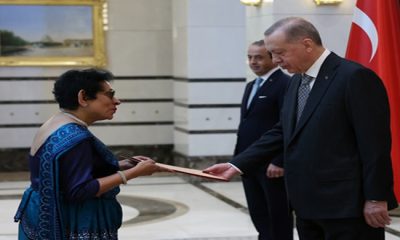 Sri Lanka büyükelçisinden güven mektubu