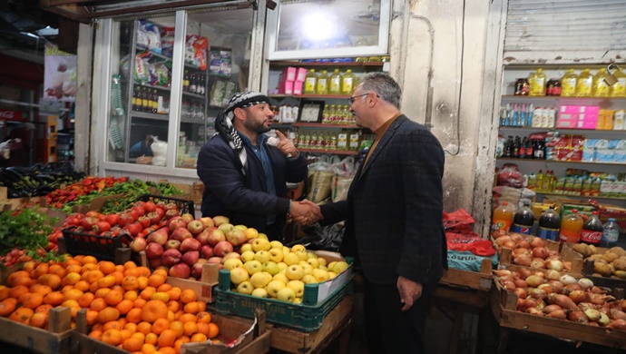 Eyyübiye Belediye Başkanı Mehmet Kuş, Harrankapı Mahallesi’nde Halkla Buluştu