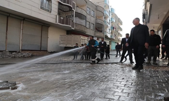 Eyyübiye’de Doğalgaz Ulaştırılan Sokaklar Onarılıyor