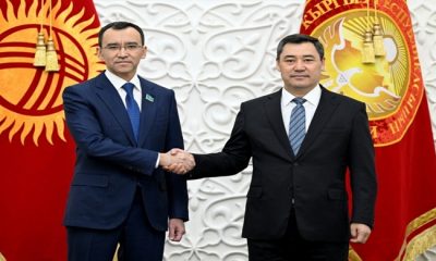 Президент Садыр Жапаров принял Председателя Сената Парламента Республики Казахстан Маулена Ашимбаева