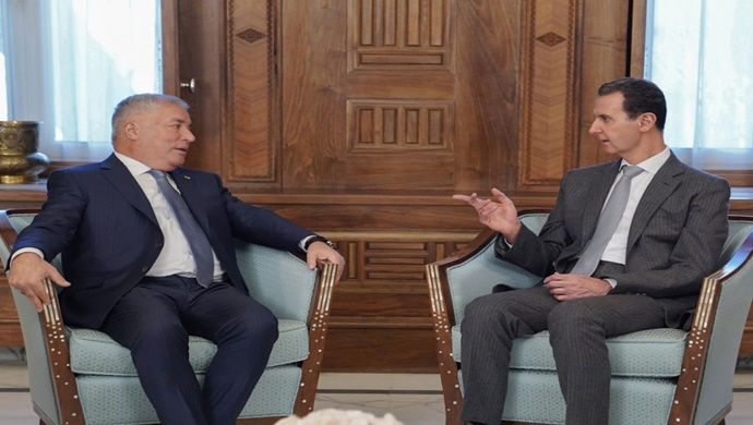 Meeting with the President of the Syrian Arab Republic
