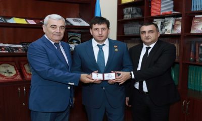 “STMEGİ” Fondunun vitse-prezidentinə “Diaspor fəaliyyətində xidmətə görə” medalı təqdim edilib