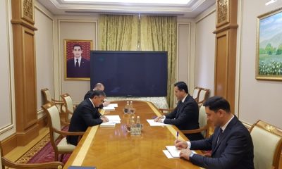 Встреча с заместителем Председателя Кабинета Министров Туркменистана