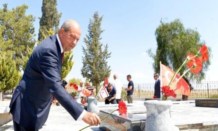 Cumhurbaşkanı Ersin Tatar, Mutlu Barış Harekâtı’nın ikinci safhası ve Muratağa, Sandallar ve Atlılar Katliamı’nın yıldönümü nedeniyle yayımladığı mesajda vurguladı: