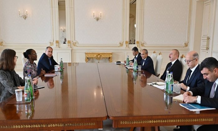 İlham Aliyev, Dünya Bankası Güney Kafkasya bölge direktörünü kabul etti