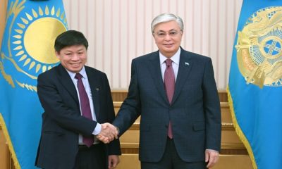 Başkan Kassym-Jomart Tokayev, SOVICO Group Yönetim Kurulu Başkanı Nguyen Thanh Hung’u kabul etti