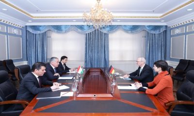 The Minister of Foreign Affairs received the German Ambassador