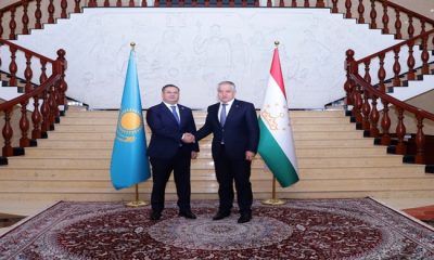 Tacikistan ve Kazakistan Dışişleri Bakanları Arasında Görüşmeler