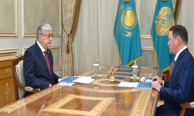 Devlet başkanı Kostanay bölgesi Akim’i Kumar Aksakalov’u kabul etti