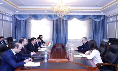 Bakan Yardımcısının Azerbaycan Büyükelçisi ile görüşmesi