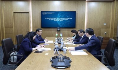 Встреча Посла с Министром высшего образования, науки и инноваций Узбекистана