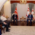 Cumhurbaşkanı Ersin Tatar, Milli Mücadele Vakfı Başkanı Aziz Gülbahar ve vakıf yönetimini kabul etti
