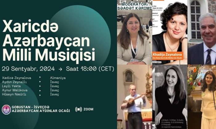 Avropada yaşayan musiqiçi soydaşlarımızın onlayn görüşü keçirilib