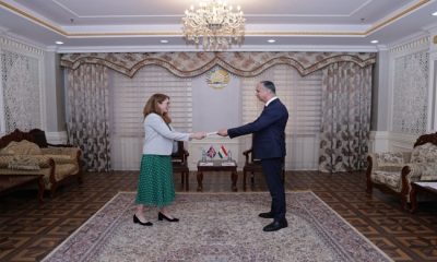 Presentation of the copy of the Credentials of the Ambassador of United Kingdom