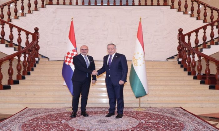 Meeting of the Minister of Foreign Affairs of Tajikistan with the Minister of Foreign and European Affairs of Croatia