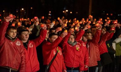 В Санкт-Петербурге «Молодая Гвардия Единой России», «Волонтёрская Рота» и «Команда Губернатора» провели акцию в память о жертвах блокадного Ленинграда