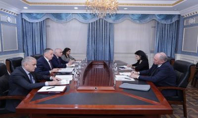 Meeting of the Minister of Foreign Affairs with the Head of the OSCE Programme Office in Dushanbe